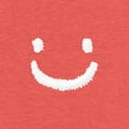 thumbnail image 2 of Dalix Lil Smile Midweight Garment Dye Soft Tee Short Sleeve Cotton Shirt Mens in Flamingo XS X-Small, 2 of 5