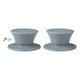 thumbnail image 4 of 2 perillas universales para tapa de olla con tornillos, resistentes, ligeras y antiescaldaduras. Gris, 4 of 9
