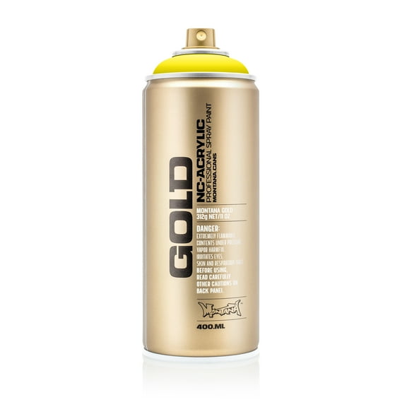 Montana GOLD 400 ml Spray Color, 100 Percent Yellow