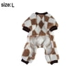 thumbnail image 2 of Pijama de una pieza para mascotas, suéter cálido de invierno para mascotas, pijama de una pieza para perros de cuatro pies, 1342, 2 of 7
