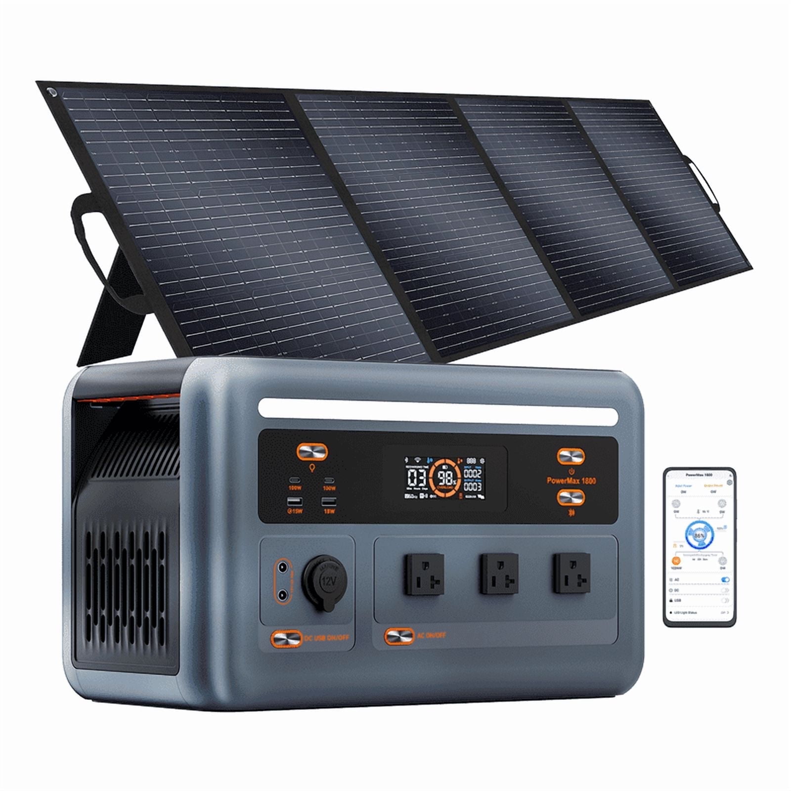 Jackery Explorer 1000 Plus Portable Power Station,1264Wh Solar