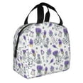 thumbnail image 2 of Sikiie Lavender Bicycle Lunch Bag for Women & Men Adult Insulated Lunch Box, Food Lunch Containers Lunch Tote Bags for Work, Travel, Outdoor, 2 of 8