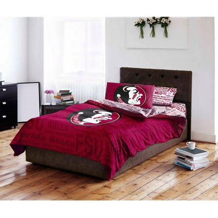 Florida State Seminoles Desk Clock - NCAA Florida State University Seminoles Bed in a Bag Complete Bedding Set