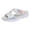 Blue, variant on OJinShaWanO Chinese Slippers for Women Rubber Women Summer Mesh Beach on Sport Hollow Casual Open Toe Flat Soft Bottom Breathable Shoes Sandals Slippers