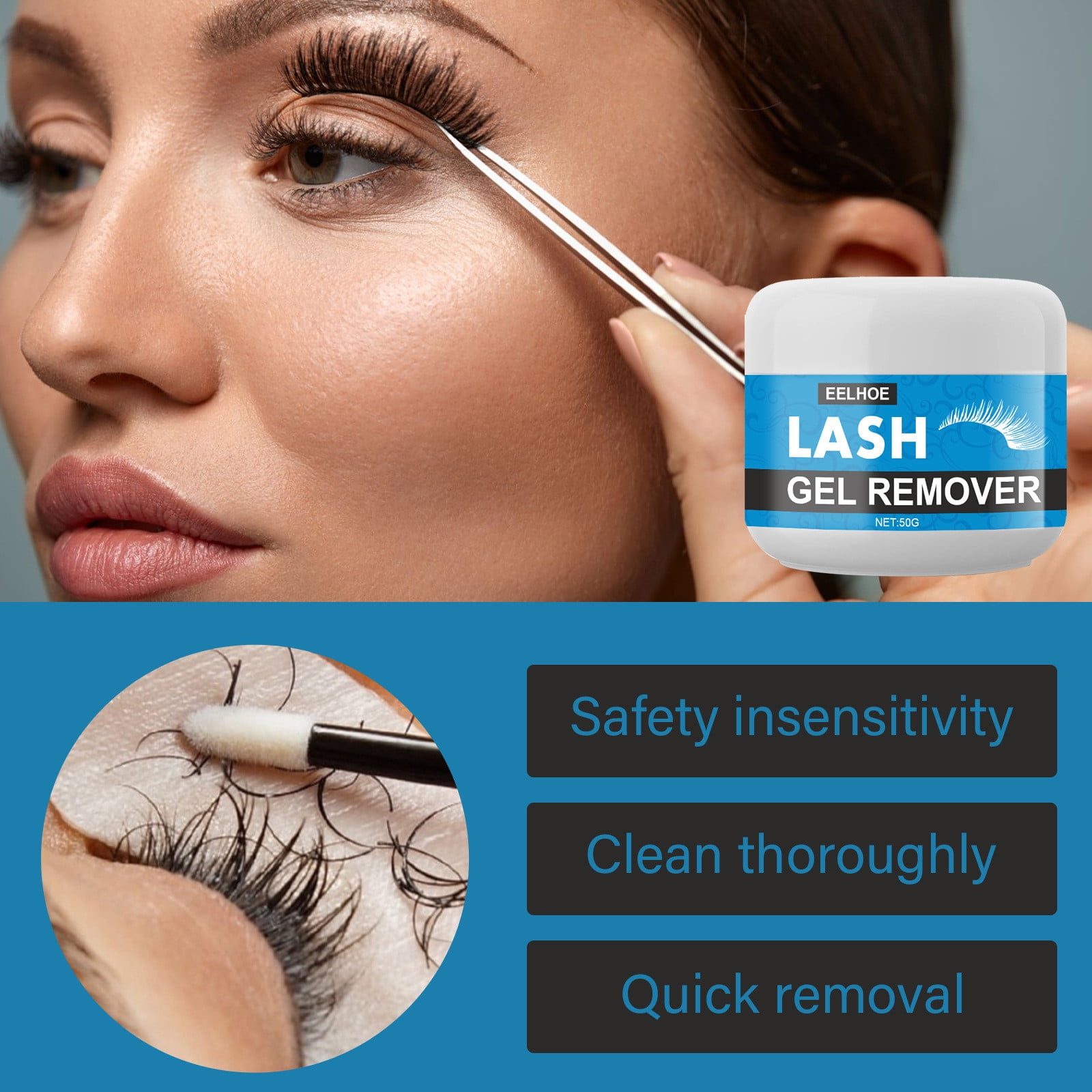 Rdeuod Mascara,Removing Eye Black Grafting False Mascara Removing Cream