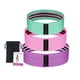 thumbnail image 5 of Toystoory Entrenamiento Fitness Hip Loop bandas de resistencia antideslizante sentadillas expansor fuerza bandas de goma Yoga gimnasio Uniforme atlético violeta, 5 of 6