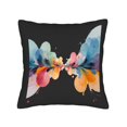 thumbnail image 4 of Set of 2 18x18in Throw Pillow Covers - Vibrant Abstract Design with Colorful Overlapping Shapes for Couch Bed or Car Decor, 4 of 8