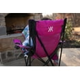 thumbnail image 5 of Kijaro Sling Chair Foldable Camping Chairs with Carry Bag, Hallett Peak Gray, 5 of 7