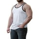 thumbnail image 1 of Verano Salir Tops Ejercicio Muscular Fitness Hombres Respirable sin Mangas Camshoulder Top, Camisa Casual Ligera, 1 of 5