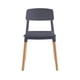 thumbnail image 2 of 4 Sillas Eames de comedor Estocolmo con patas de madera, estilo nórdico Midtown Concept gris Midtown Concept Sillas Estocolmo, 2 of 5