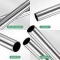 thumbnail image 2 of 2-Pack 200mm 304 Stainless Steel Tube, 19mm OD 1mm Wall Thickness Seamless Stainless Steel Tubing [0.75x0.04x7.9IN], 2 of 7
