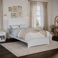 thumbnail image 1 of AFI Canyon Wood Twin Foundation Bed Frame with Matching Footboard, Twin, 1 of 26