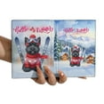 thumbnail image 3 of Hello Welcome Winter The Ski Scottish Terrier Snowy Day Travel Passport Wallet Scottie Dog Lover Gifts PU Leather Passport Holder Cover - 13013, 3 of 5