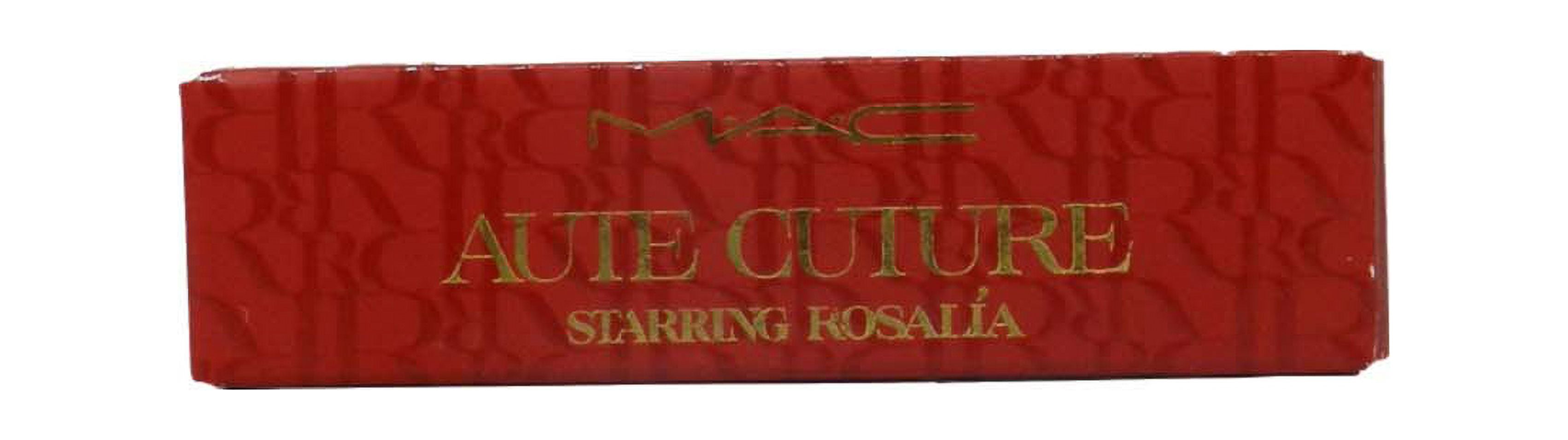 MAC Aute Cuture Starring Rosalia Matte Lipstick Red Chile 0.10 Ounces