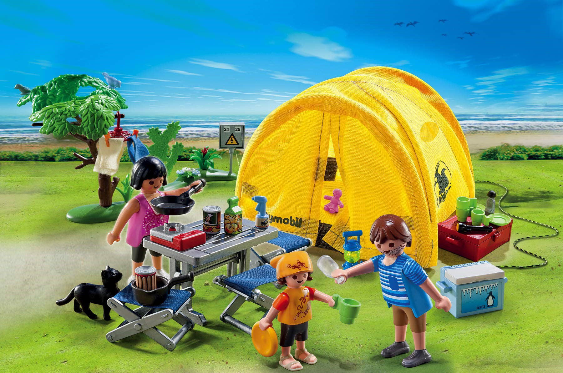 Playmobil #5435 Family Camping Trip! -New-Factory Sealed Walmart.com