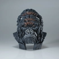 Edge Sculpture Miniature Gorilla Bust Figurine 5.32in H