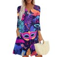 thumbnail image 2 of CIENVNSTG Women's Fashion A-Line Summer Dress Casual Flowy Dress for Everyday Wear, 2 of 4