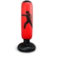 thumbnail image 3 of Saco de boxeo inflable Saco de boxeo de pie de 160 cm para niños adultos Sacos de boxeo de pie Equipo de entrenamiento para practicar Taekwondo, Karate ... MFZFUKR LKX-1662-2, 3 of 7