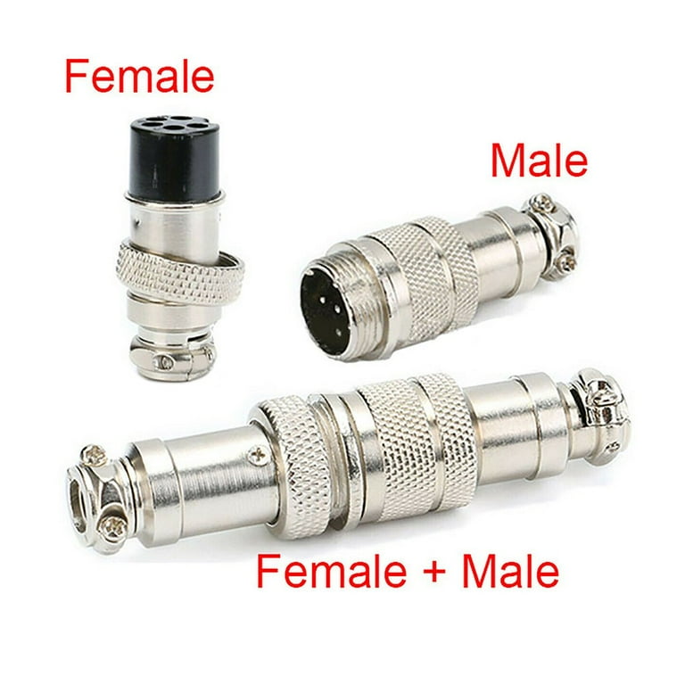 Gx16 2Pin/3/4/5/6/7/8Pin Aviation Plug Male&Female Metal