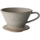thumbnail image 1 of Gotero de café Kalita Mino Ware, porcelana, color beige, 2 a 4 tazas, 1 of 9