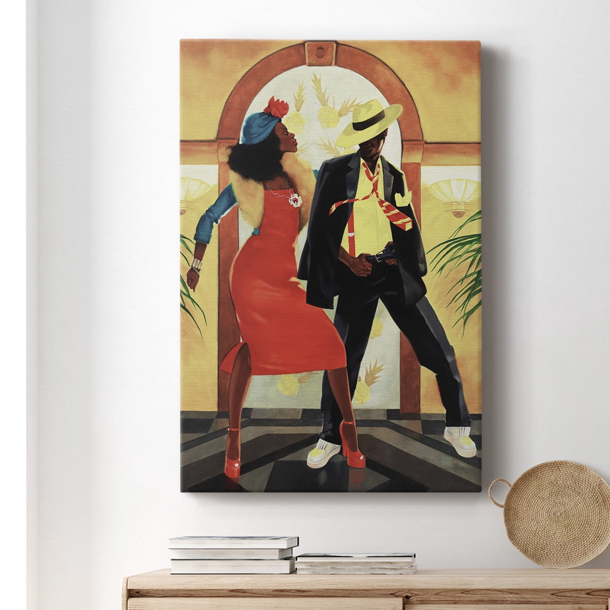 Night Out I Premium Gallery Wrapped Canvas - Ready to Hang