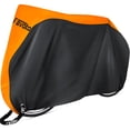 thumbnail image 1 of Funda para bicicleta Favoto Waterproof Oxford 200x70x110 cm naranja, 1 of 7
