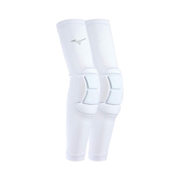 Manga Protectora Mizuno MZO Acolchada Blanca Talle Pequeño/Mediano 38 cm