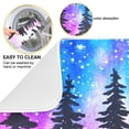 thumbnail image 2 of Trees under The Starry Sky Dish Drying Mat 16x18 Absorbent Microfiber Draining Rack Pad for Kitchen Counter Sink, 2 of 8