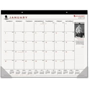 AT-A-GLANCE Wounded Warrior Project Desk Pad, 22" X 17", 2016