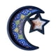 thumbnail image 2 of Bandeja para servir aperitivos y Eid de Ramadán, soporte para exhibir artículos decorativos para fiestas. Azul, 2 of 9