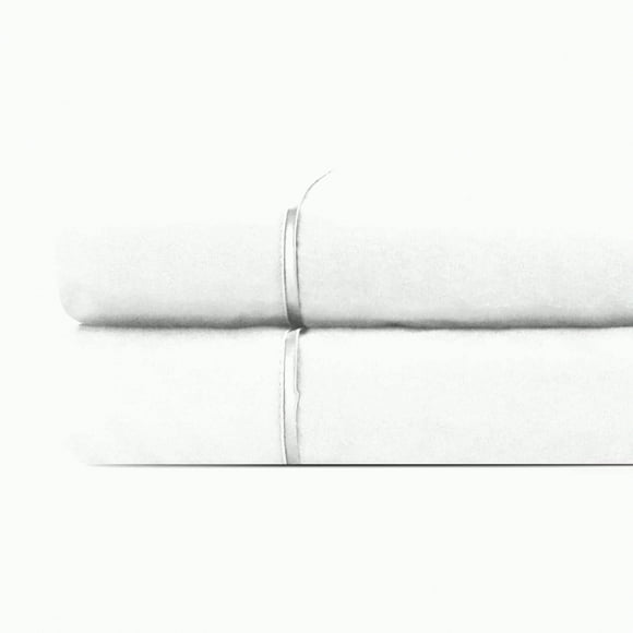Luxury BambooBlend Microfiber Sheets - Eco-Friendly Wrinkle Resistant Full White Set - 1500 Series Soft Bedding 2-Pack