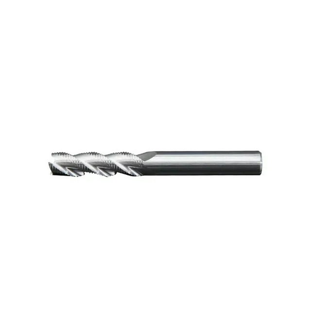 Meule d'Extrémité Ébauchée en Carbure de Tungstène, Coupeur de Fraisage à 3 Cannelures pour Métal Aluminium, Machine Cnc, Outils de Fraisage 4 mm à 20 mm, Excellent Application Polyvalente