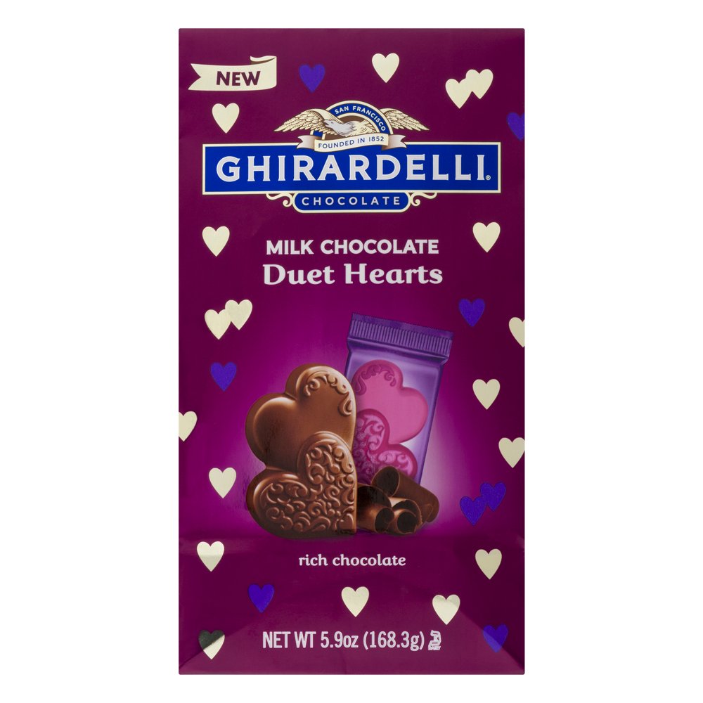 Ghirardelli Chocolate Milk Chocolate Hearts, 5.9 Oz.