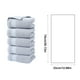 thumbnail image 2 of Juego de toallas de baño premium de 5 piezas, extra absorbentes, de algodón de secado rápido, para baños de invitados y días de spa en casa. Aestivo | Gris | AESTIVO, 2 of 7
