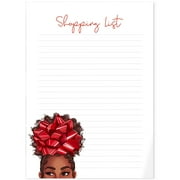 Coco Michele Shopping List Notepad, White, 5x7