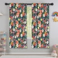 thumbnail image 5 of Blackout Kids Curtains,Pioneer Flower Floral Print Pattern Childrens Insulated Curtains Set Of 2,Bedroom Essentials,Toddler Room Decor 42"x63", 5 of 5