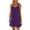 Purple, variant on lmcalzta Womens Summer Dresses Sleeveless Loose Square Neck Sundress Casual Beach Vacation Dress