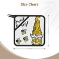 thumbnail image 3 of Xecao Gnome Sweet Honey for Silicone Trivet Mats - Heat Resistant Pot Holders, Multipurpose Non-Slip Hot Pads, 3 of 8