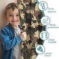 thumbnail image 3 of Camouflage 42x54in(106x137cm) Curtains 2 Panels for Kids Bedroom, Window Drapes for Kids Boys Girls Bedroom Curtains Designed To Spark Joy and Creativity, 3 of 5