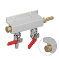 thumbnail image 4 of Divisor de gas de 2 vías fácil instalación Condición de trabajo de 5/16 pulgadas Distribuidor de CO2 liviano fácil de usar para el hogar para la cocina para el bar ANGGREK Otros, 4 of 8