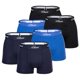 thumbnail image 1 of s.Oliver Calzoncillos para hombre, paquete de 6 - Boxer Briefs, Algodón Stretch Azul L, 1 of 1