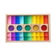 thumbnail image 1 of Juego de bloques de construcción de arcoíris, juego de bloques de construcción para niños, juguetes educativos de aprendizaje, regalo Ideal, juego de , 35 piezas, 1 of 8