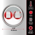 thumbnail image 3 of AC Capacitor 10 μF, 450 VAC, CBB65 Motor Run Round Capacitor for Air Conditioner, Industrial Electric Motors, Compressors, Air Conditioners, 3 of 5