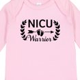 thumbnail image 4 of Inktastic Nicu Warrior with Arrow and Baby Footprints Boys or Girls Long Sleeve Baby Bodysuit, 4 of 5