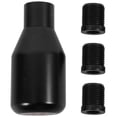 thumbnail image 2 of Universal 5-Speed Aluminum Alloy Manual Knob Knob Lever Nob Black, 2 of 8