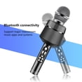 thumbnail image 5 of 2 in 1 Karaoke Wireless Microphone, Wireless Condenser Microphone Live Broadcast Karaoke Artifact Home Video Microphone Speaker Integrated with Sound Effect Kids Gifts for Girls and Boys, 5 of 7