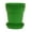 Green, variant on Mintra Garden - 13cm Round Garden Pots 4pk - (13cm Diameter - 5inW x 4.75inH)