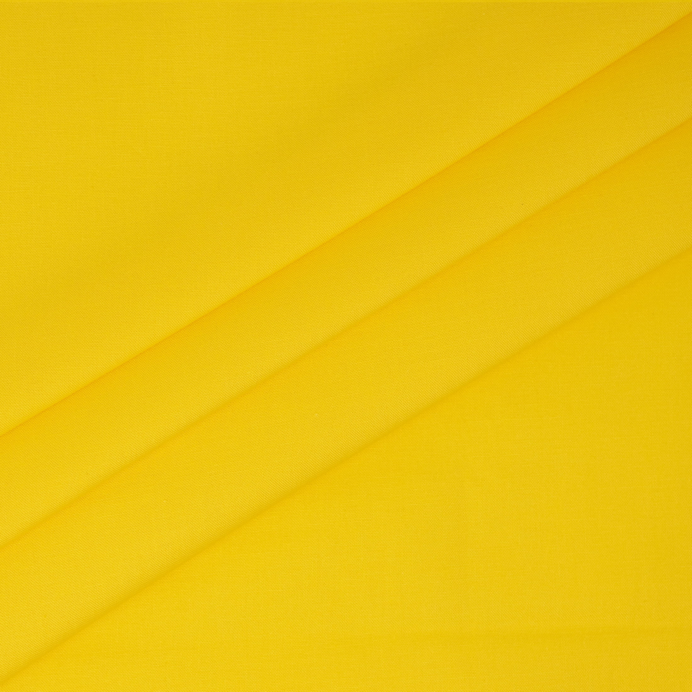 Waverly Inspirations 2 Yard Cut 100% Cotton Solids Fabric, Sunshine, 44" Wide for Quilting & Sewing