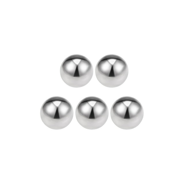 Unique Bargains Boules de Roulement 7/16 Pieds, Boules de Précision G100 en Acier Inoxydable 304, Lot de 10