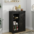 thumbnail image 5 of Vabches Bathroom Floor Cabinet, Free Standing Storage Cabinet with 4 Drawers and Adjustable Shelf, Sliding Door, 5 of 7